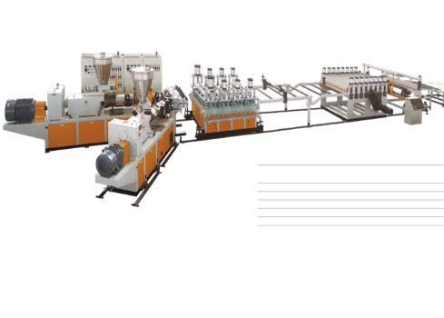 JWELL PVC Skinning WPC Foaming Board Maszyna do produkcji drzwi Linia do wytłaczania profili PVC