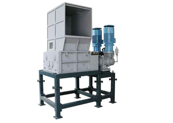 HDPE LDPE Niebieski bęben 2000 kg h Rozdrabniacz czterowałowy