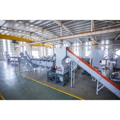 JWELL CE 2000kg / H Butelki PET Kruszarka pralka z systemem wydmuchiwania