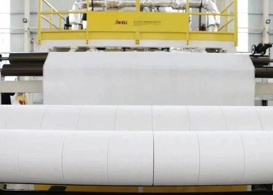 JWELL Machinery Hot Mask Material Single Screw PP Melt Blown Non Woven Linia produkcyjna
