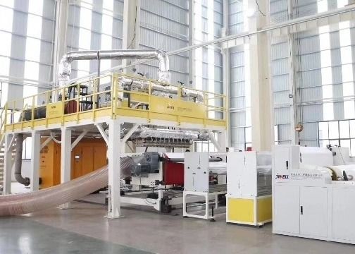JWELL Machinery Hot Mask Material Single Screw PP Melt Blown Non Woven Linia produkcyjna