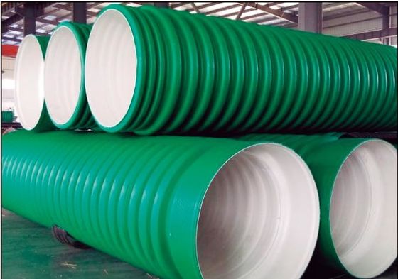 Maszyna do rur falistych Siemens HMI HDPE PP DWC z podwójnymi ściankami