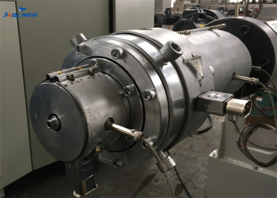 63mm Mała zwinięta maszyna do wytłaczania rur PE 360 kg H