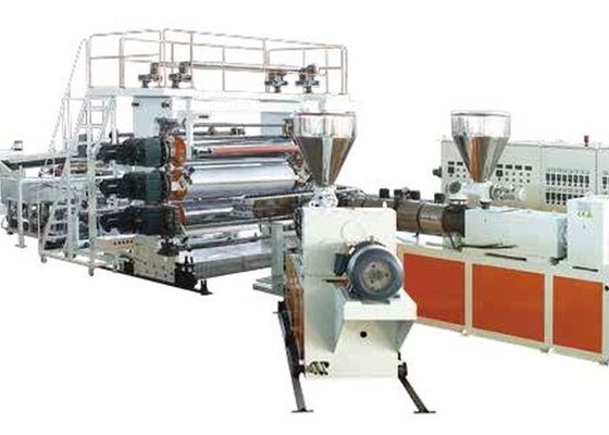 JWELL Wood Bamboo Powder Fiber Plate Making Machine Linie do wytłaczania arkuszy PP