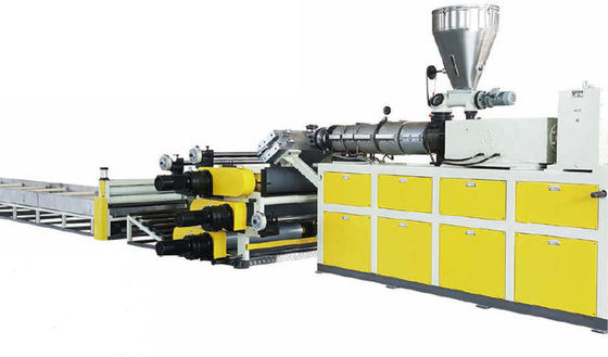 Linie do wytłaczania arkuszy LVT o mocy 75 kW