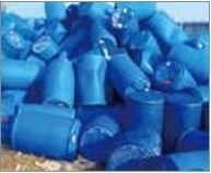 HDPE LDPE Niebieski bęben 2000 kg h Rozdrabniacz czterowałowy