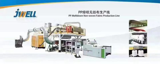 2400 mm 3200 mm Linia do produkcji masek na twarz Maszyna do produkcji włóknin PP z rozdmuchiwaniem