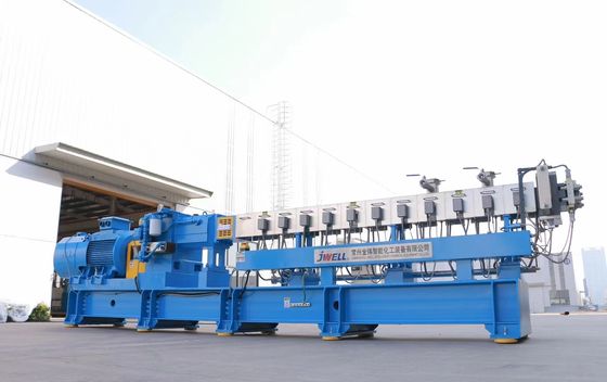 500kg / h PLA PBAT Bio Plastic Compounding Machine Granulator granulatora