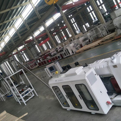 JWELL Maszyna do recyklingu odpadów z tworzyw sztucznych Licznik PVC Stożkowy granulator dwuślimakowy