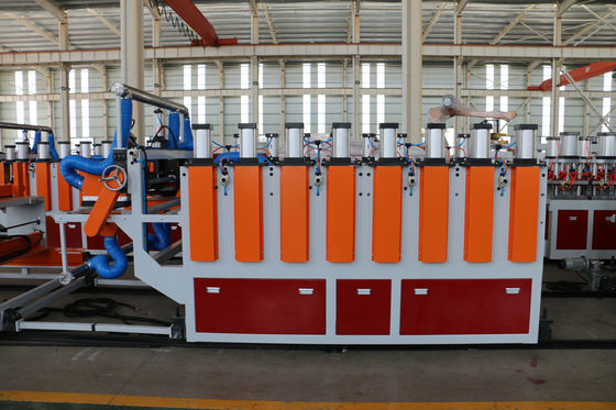 1220MM Linia do wytłaczania płyt PCV WPC Podwójna śruba 550 kg / H