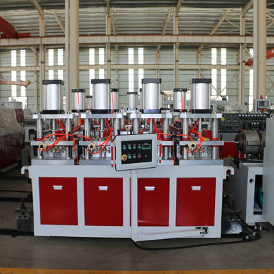 1220MM Linia do wytłaczania płyt PCV WPC Podwójna śruba 550 kg / H