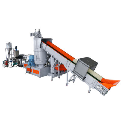 LLDPE HDPE OPP Recykling folii Trzy zintegrowany granulator maszynowy