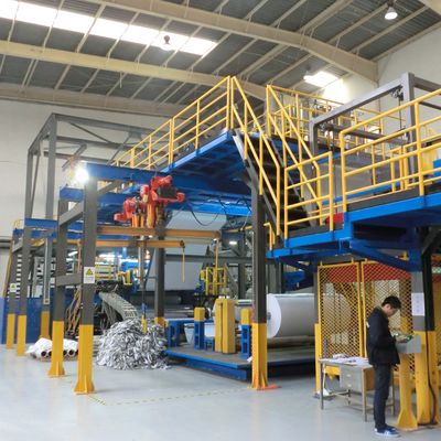 Linia do produkcji wodoodpornych arkuszy HDPE 6000 8000 MM